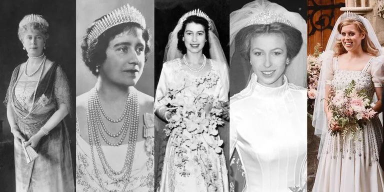 戴过“玛丽王后”钻石王冠的英国王室成员。/图片来自社交媒体