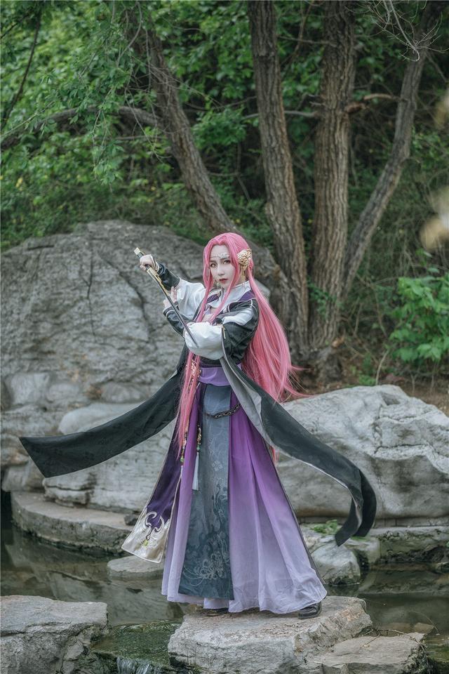 梦间集绝情谷里情相依君子剑淑女剑cosplay
