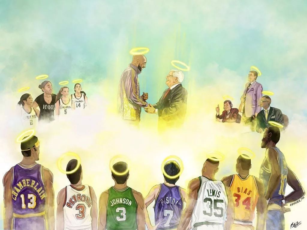 了,让人不忍直视   毕竟,在球迷心中,科比与gigi只是换了一个地方生活