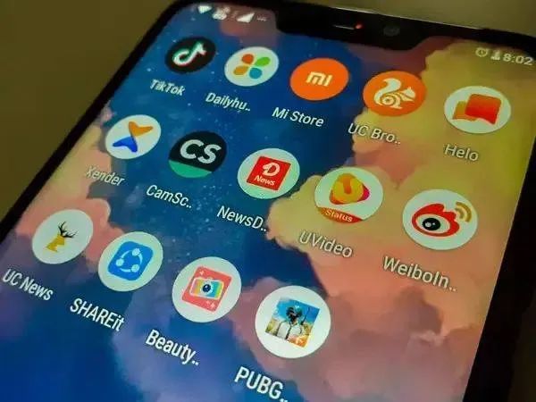 印度市场通走的中国APP(图源:印媒)