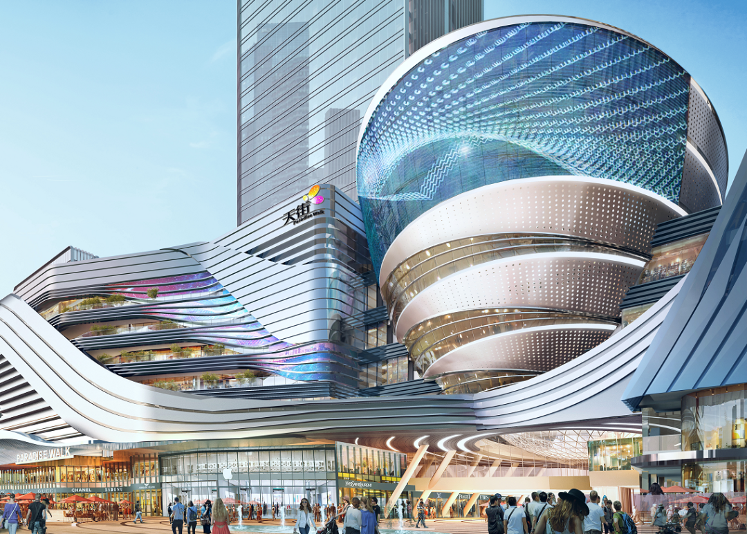 购物中心,将于今年12月开幕的龙湖重庆金沙天街以轨道交通节点为中心
