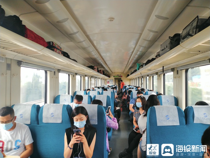 东营到济南直达特快列车正式开行 大众网·海报新闻记者乘车体验