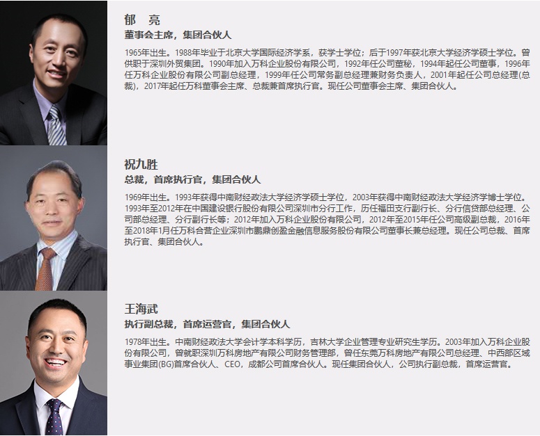 万科董事会大换血深铁3席位全换人重申不干预