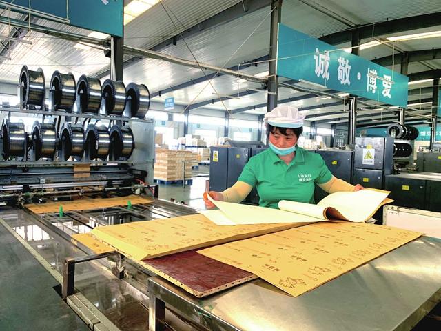 聊城:一条生产线 带来"两头甜"