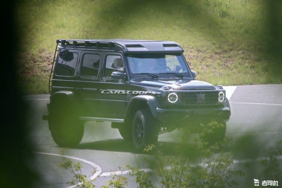 看着就很硬 全新AMG G级4×4²路试车谍照