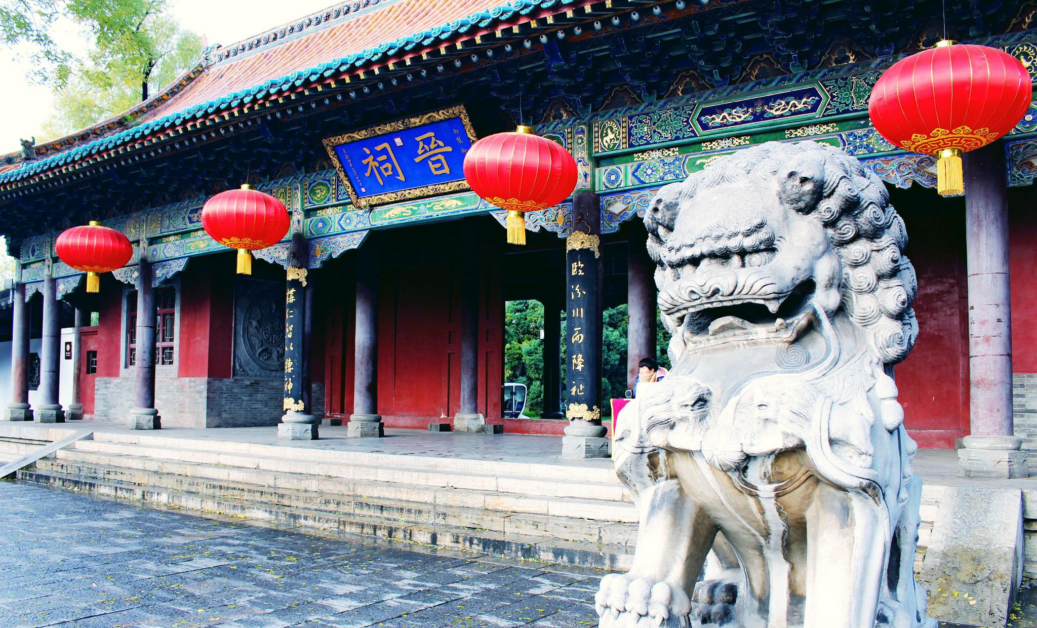 晋祠博物馆资料图