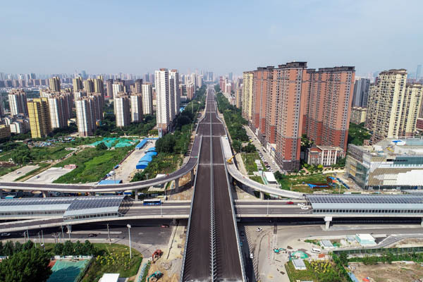 改善交通拥堵 年底前沈阳浑南大道快速路全线通车