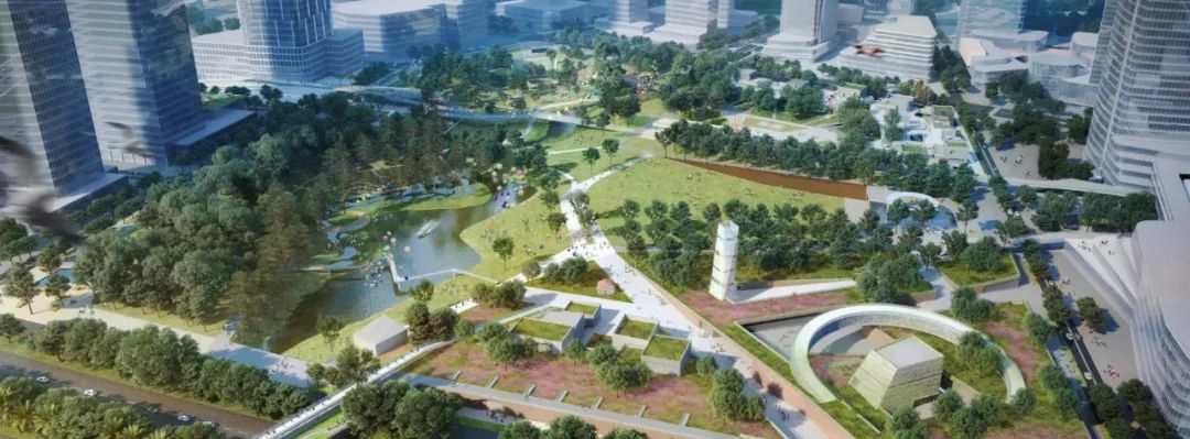 美爆了！东莞CBD中心公园将建成这样...