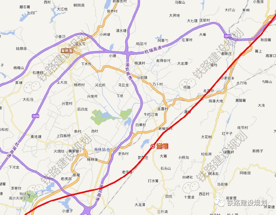渝昆高铁计划今年10月全线开工,2025年底建成使用!
