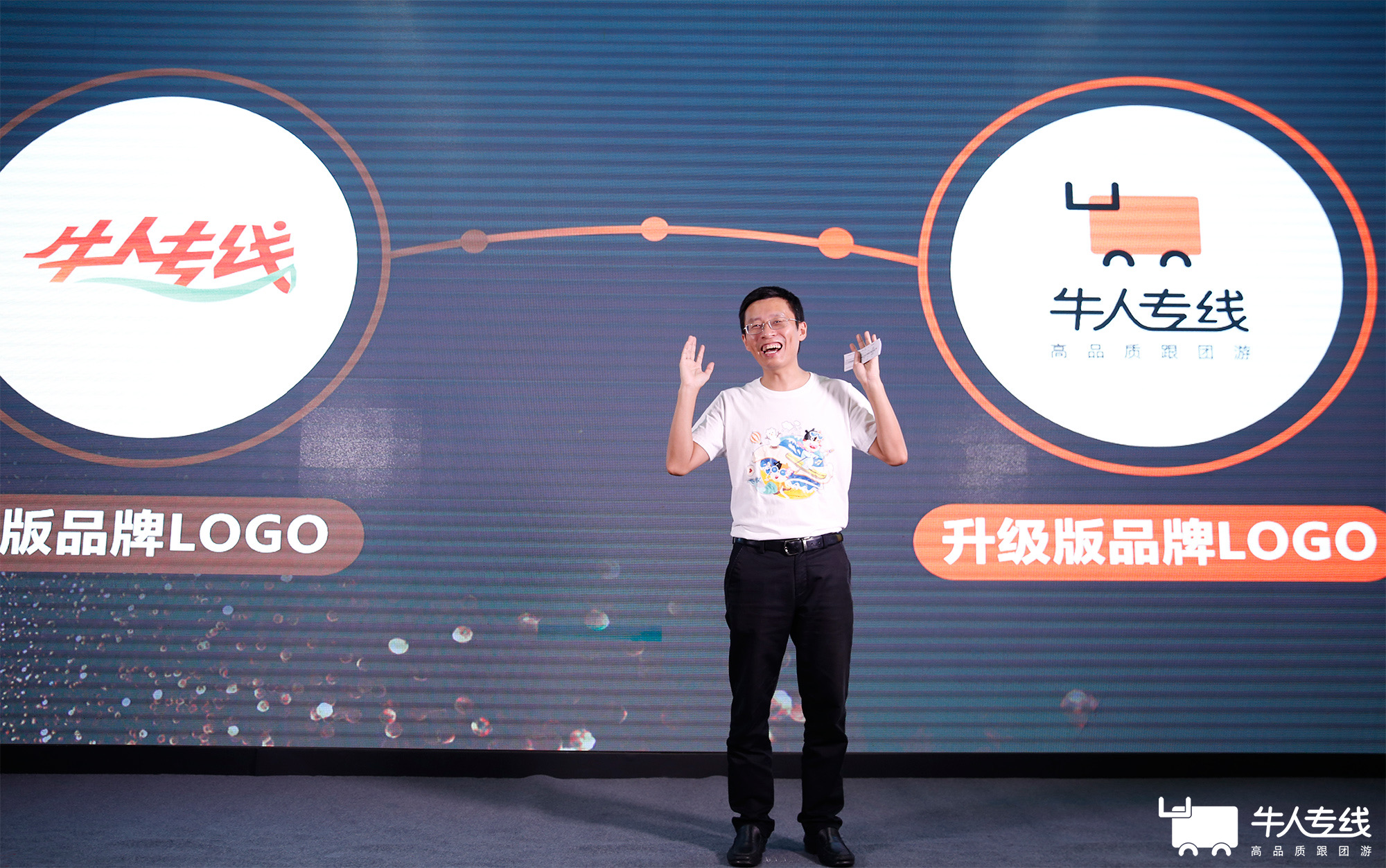 上线十周年,途牛牛人专线启用全新logo