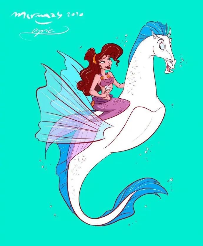 变身美人鱼?迪士尼公主们的尾巴有点炫酷嗷!