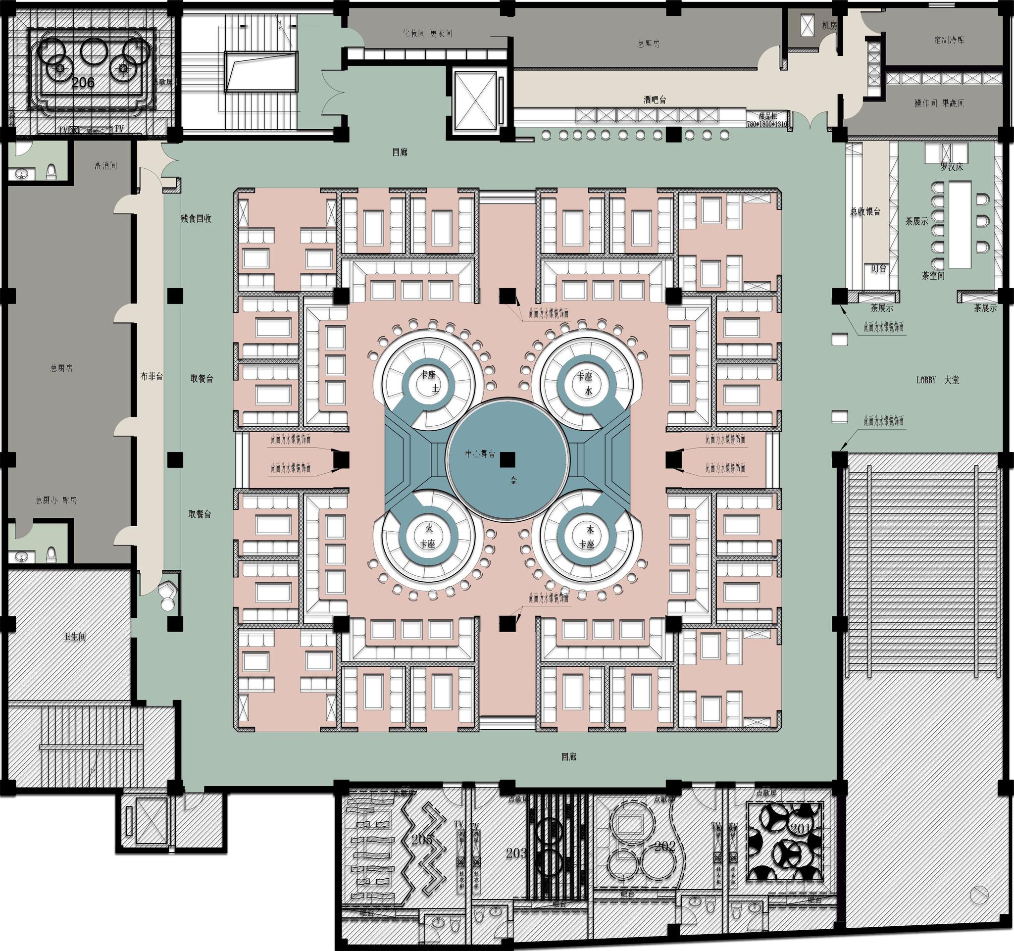 2020「酷 创造营」先锋设计师选拔-郭焱-音乐餐厅