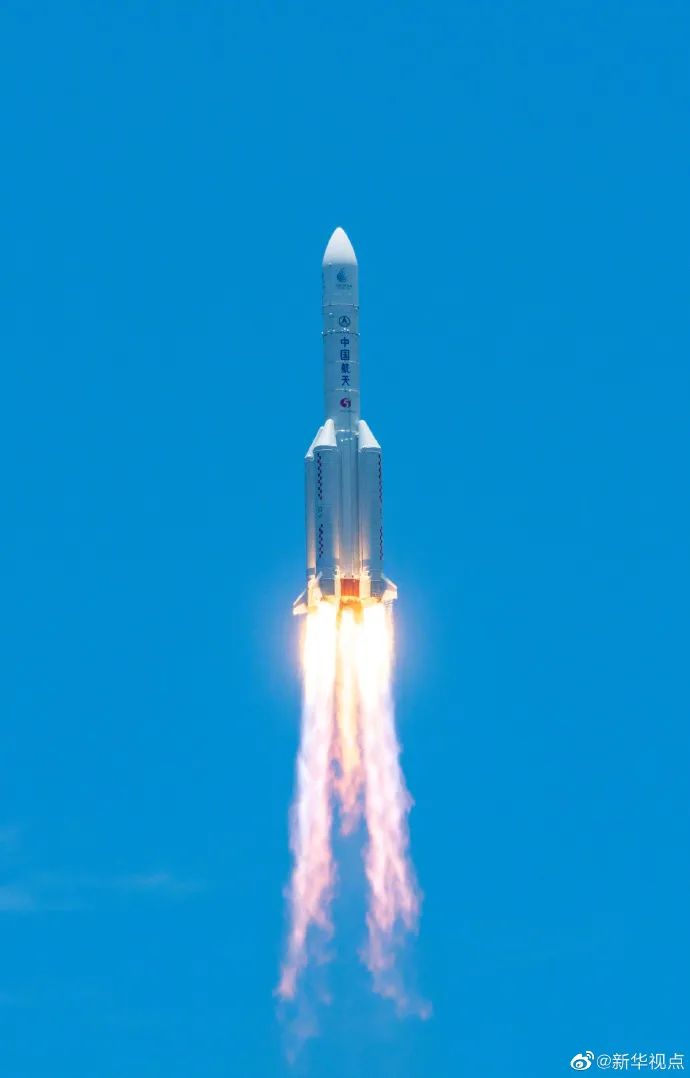 发射成功火星中国来了
