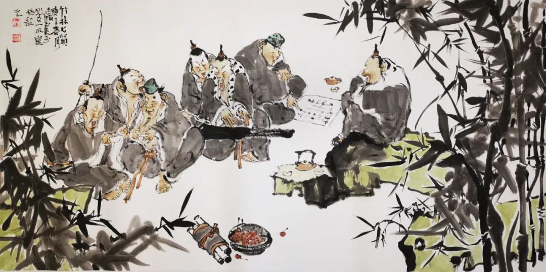 展讯觅趣崔玉滨精品人物画展25日在广东东莞横沥开展