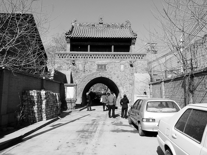 北京过街楼遗址图片