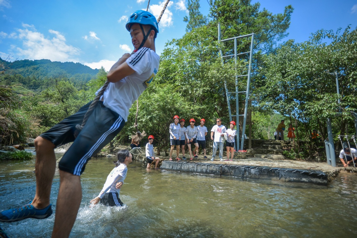 第三届篁岭石门峡亲水节开启"夏日亲水"新旅程