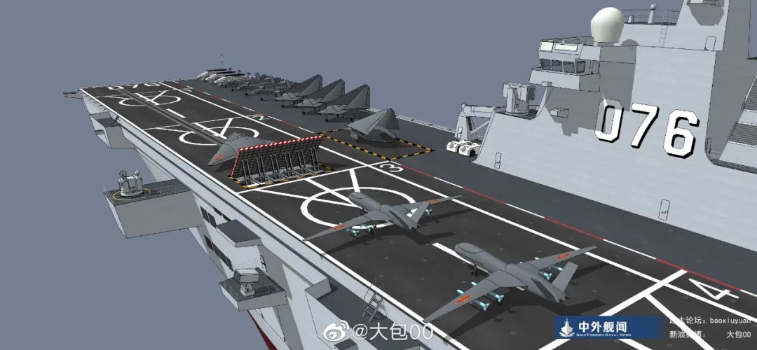 神速！官网曝光中国076“两攻”信息，中国未来“闪电航母”战力如何？