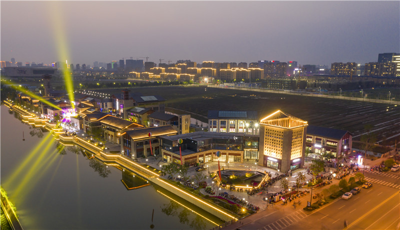 在家看天下·每日一景丨宿迁筑梦小镇:苏北硅谷 清远幽静