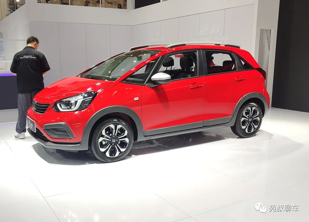 车展实拍本田全新飞度