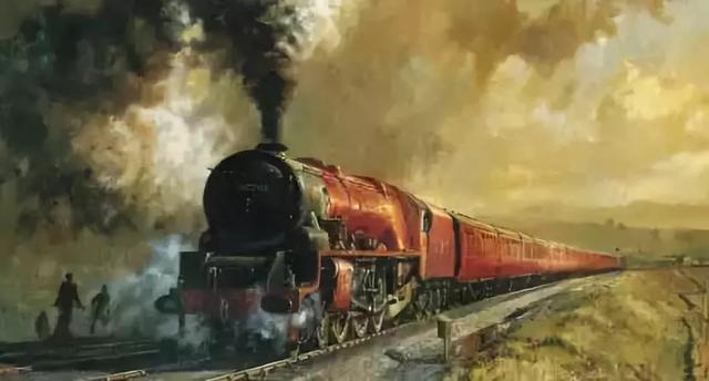 1825年,史蒂芬孙亲自驾驶着一列托有34节小车厢的火车试车成功.