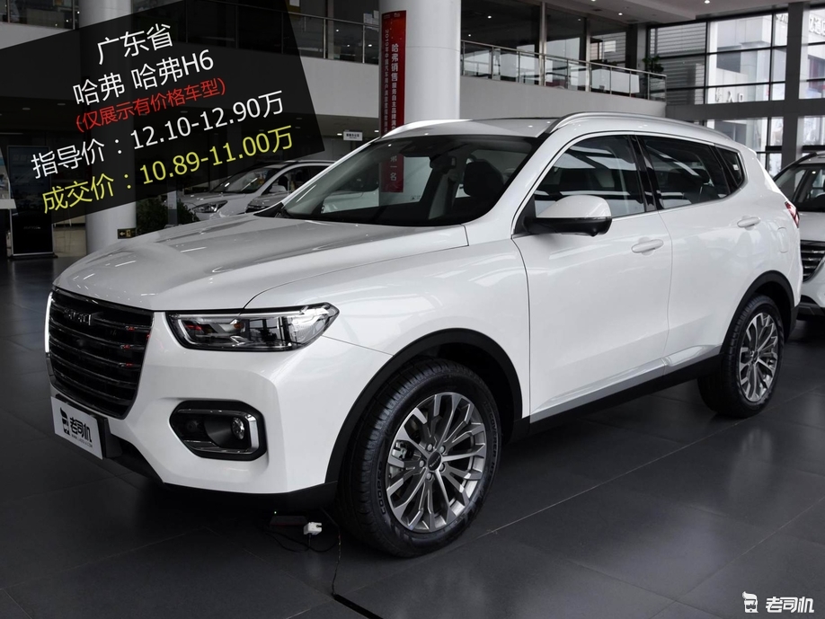 【广东省篇】优惠不高 哈弗h6 2020款最高优惠1.9万