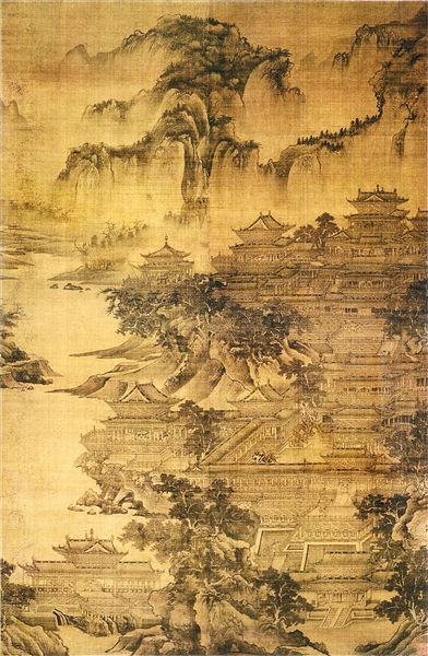 古画里的骊山避暑