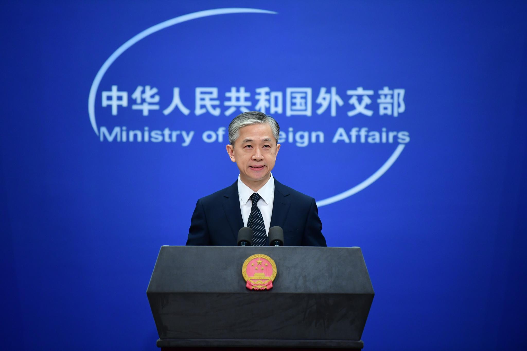对这3件事上任第一周的发言人汪文斌如何回应