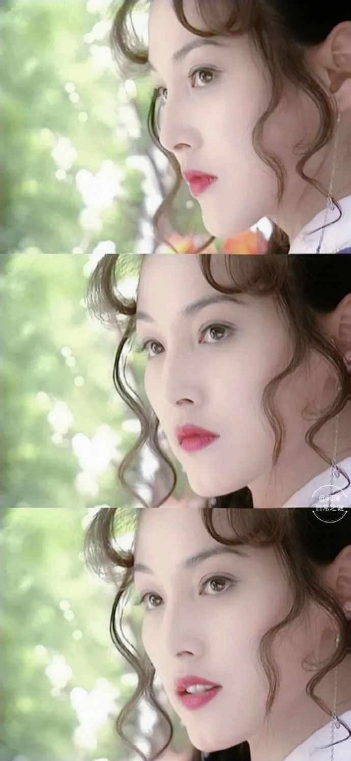 这造型好适合张延!年轻时真是又美又有气质!__财经头条