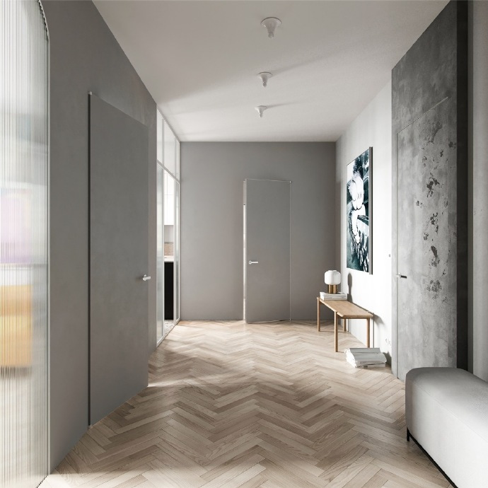 90㎡轻奢三房，艺术品这么用太有腔调