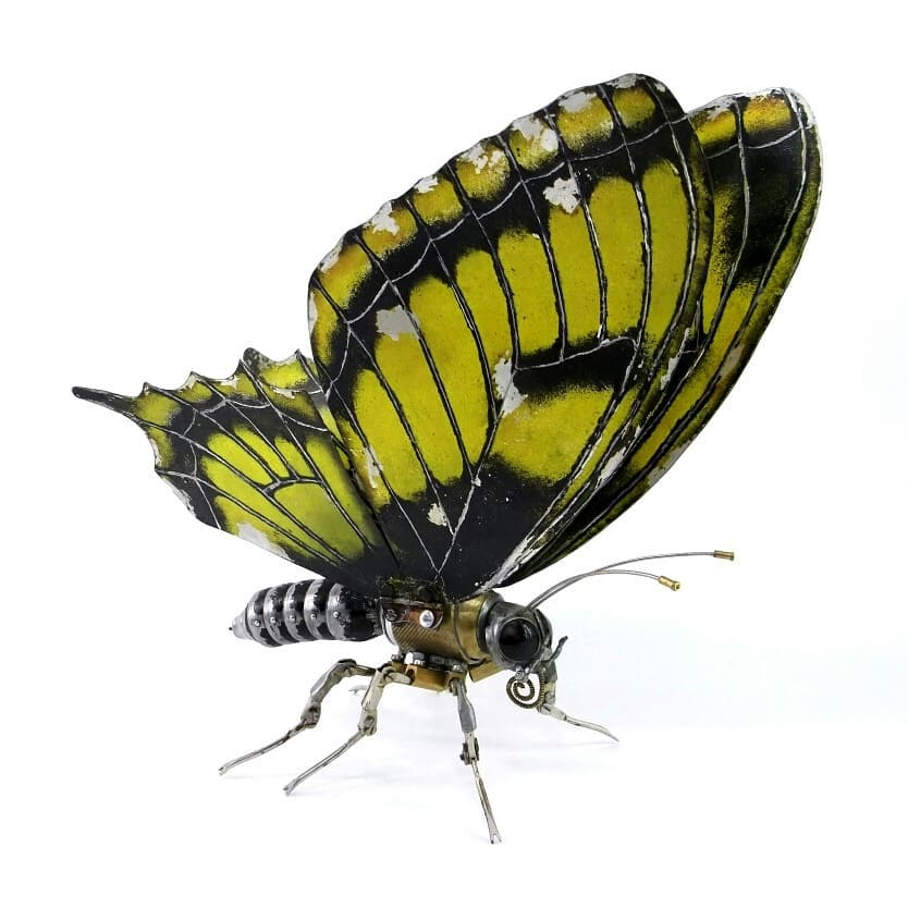 科幻小说中的机械生物,被俄罗斯艺术家用零件做出来了