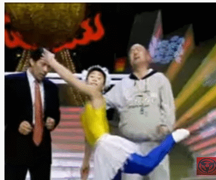 春晚上的李小鹏。