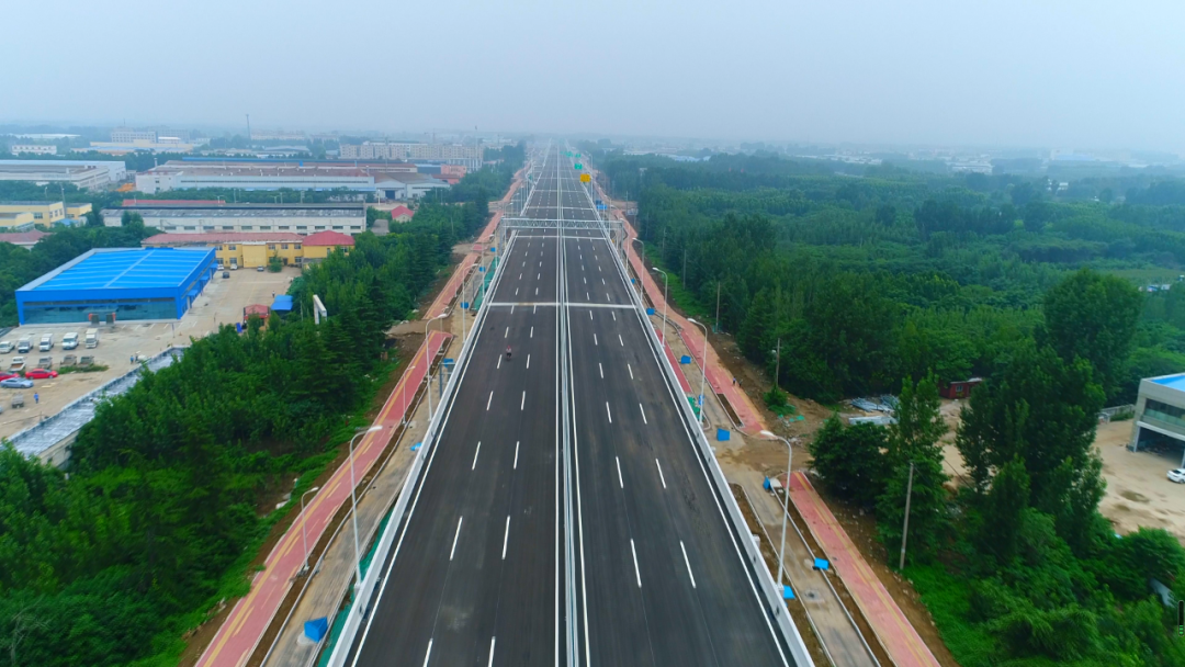 济宁主城区内环高架一标段通车