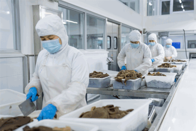▲主要分为原料储存仓库和生产加工车间，整体包括储存、生产、化验、研发等一系列功能。