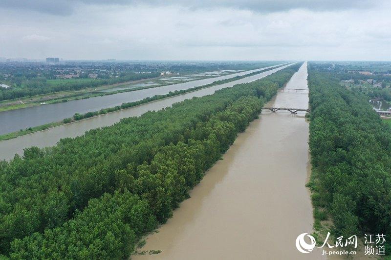 淮河入海水道鹽城濱海段水位正常 暫未行洪