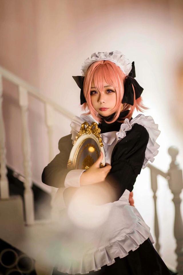 fate/grandorder 阿斯托尔福 女仆cosplay