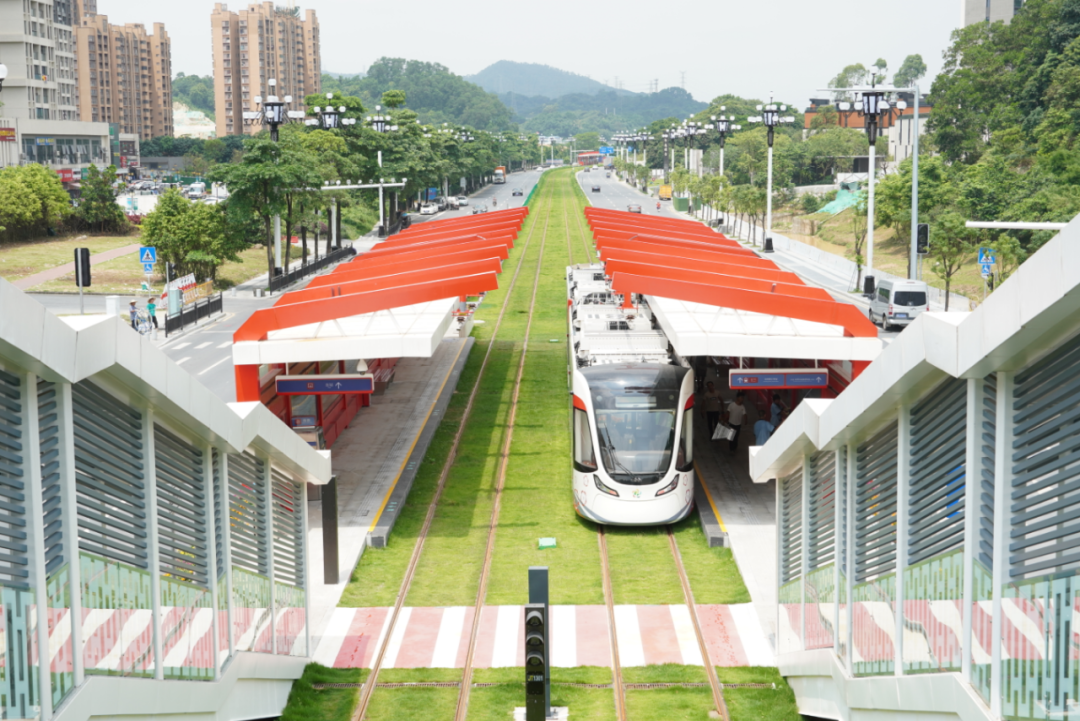 广州黄埔有轨电车1号线开通试运营