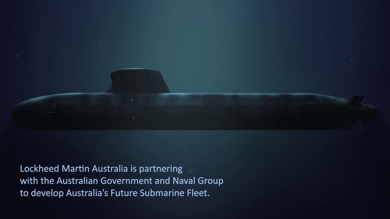澳大利亚将斥资两百亿美元发展先进常规潜艇 图源：洛克希德·马丁