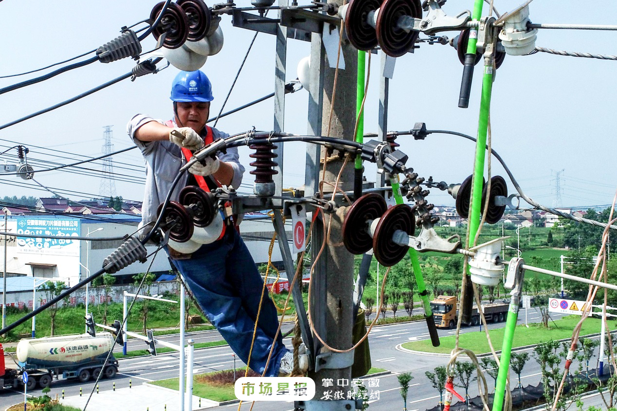 马鞍山市博望区:一条110千伏架空高压线路成功入地