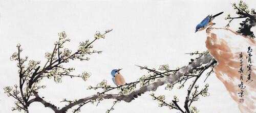 中国画梅花欣赏 雅致不俗,别有韵味的梅花国画