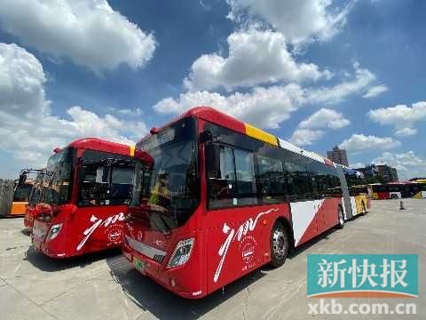 十八米纯电动公交车在广州brt正式投入运营
