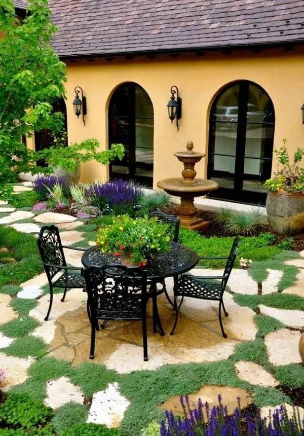 花园系列 | 地中海风格的花园:对自然色彩的浓重表达