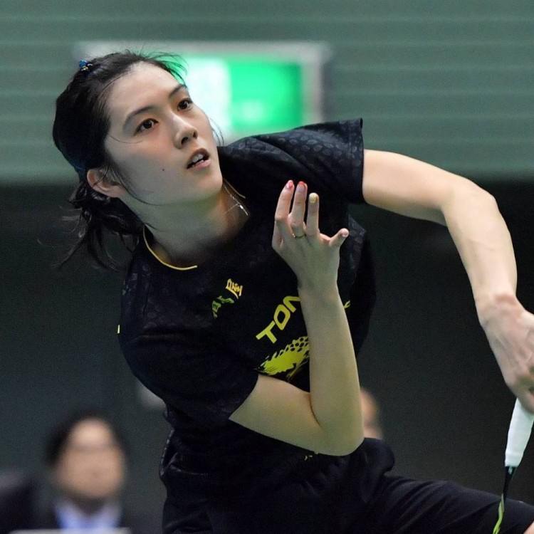 今日图集:日本女子羽毛球国手大堀彩