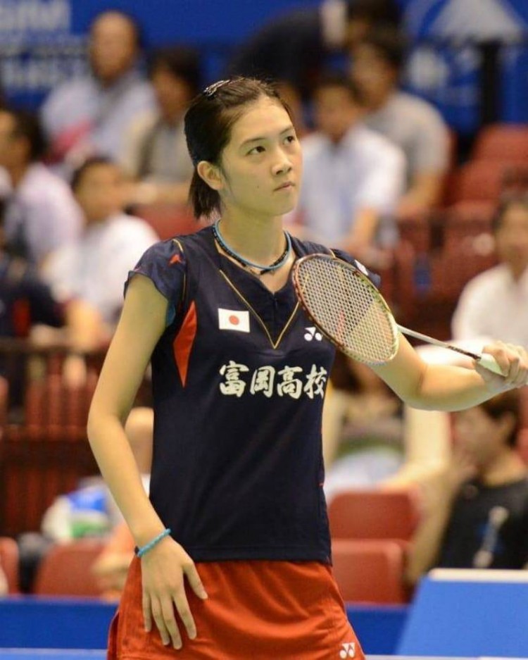 今日图集:日本女子羽毛球国手大堀彩
