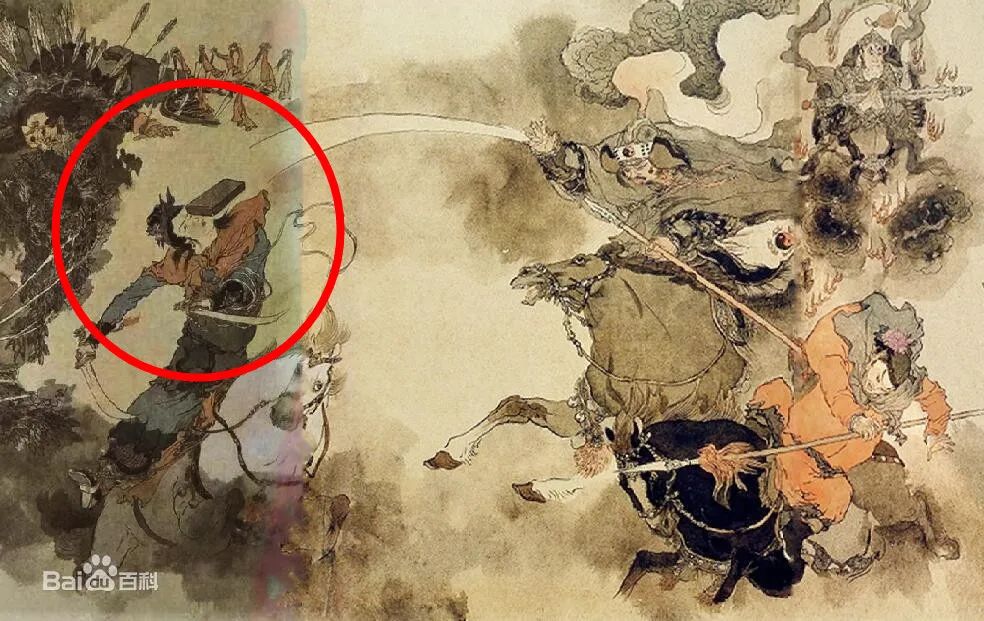 郑魔君用板砖砸死扈三娘的画不过郑魔君这个人你听名字就知道这个人