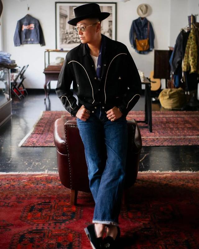 pitti会场的亚洲面孔brycelandsco主理人kenji