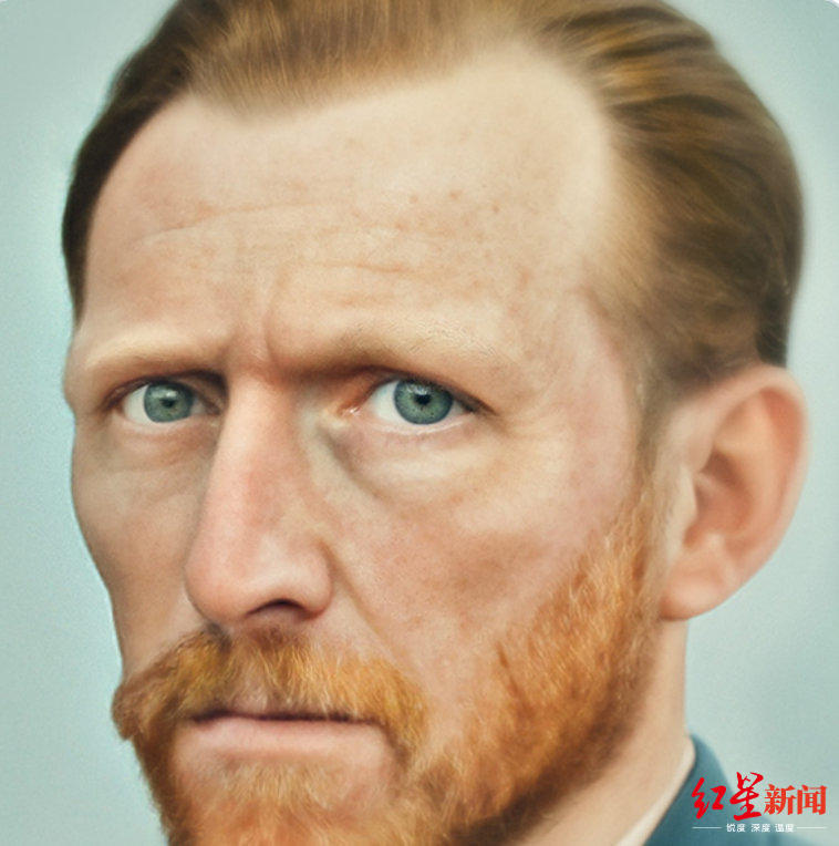 梵高长什么样子拿破仑帅不帅荷兰摄影师一键成像