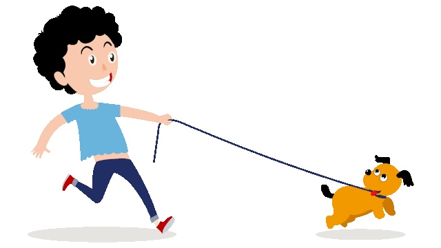 牵绳遛狗不抓牢绊倒他人须赔偿