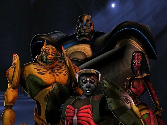 美版《变形金刚g1》的续作《兽械争霸》,里面的擎天柱和威震天都变成