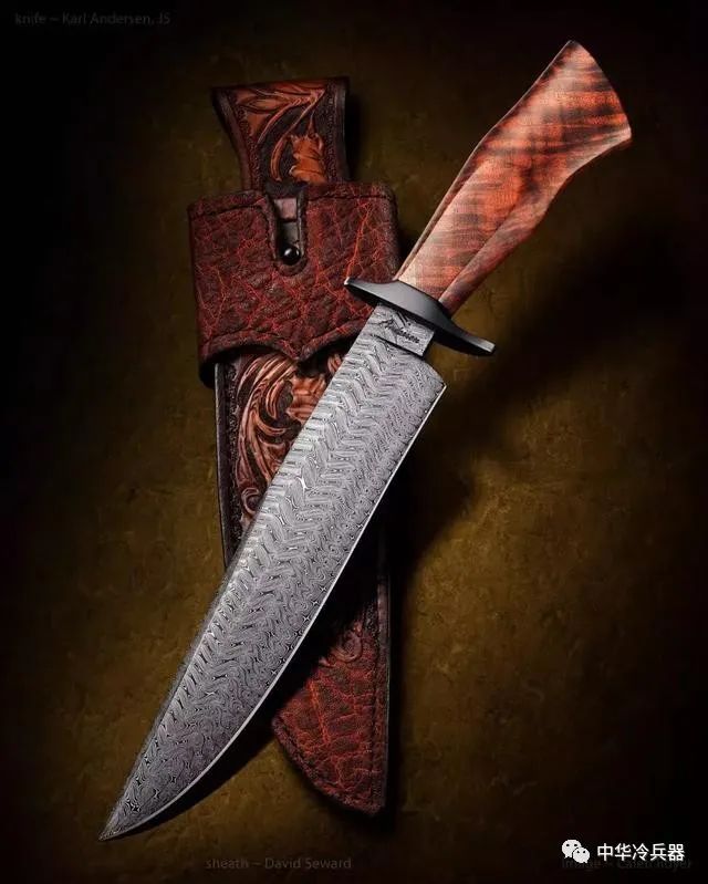 钢铁的艺术男人的极致追求大马士革刀