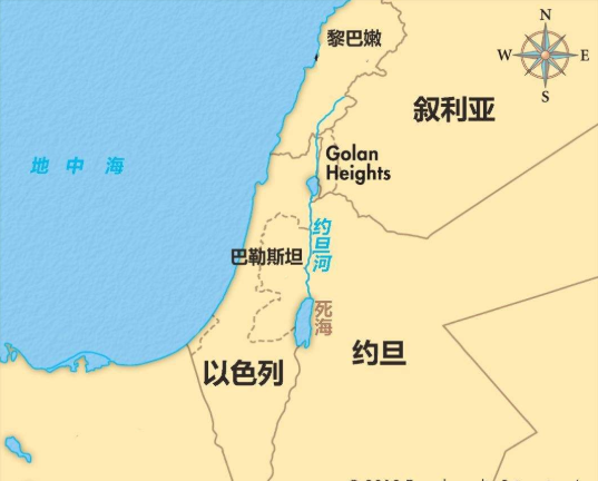 黎巴嫩地图 位置图片